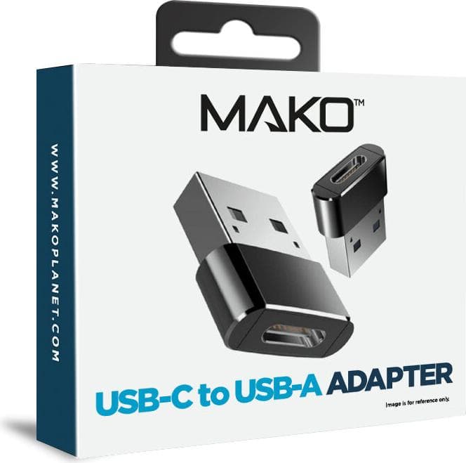 Адаптер от USB мъжко към USB-C женско за мобилни устройства с USB-C порт - Mako USB-C to USB Cable Adapter