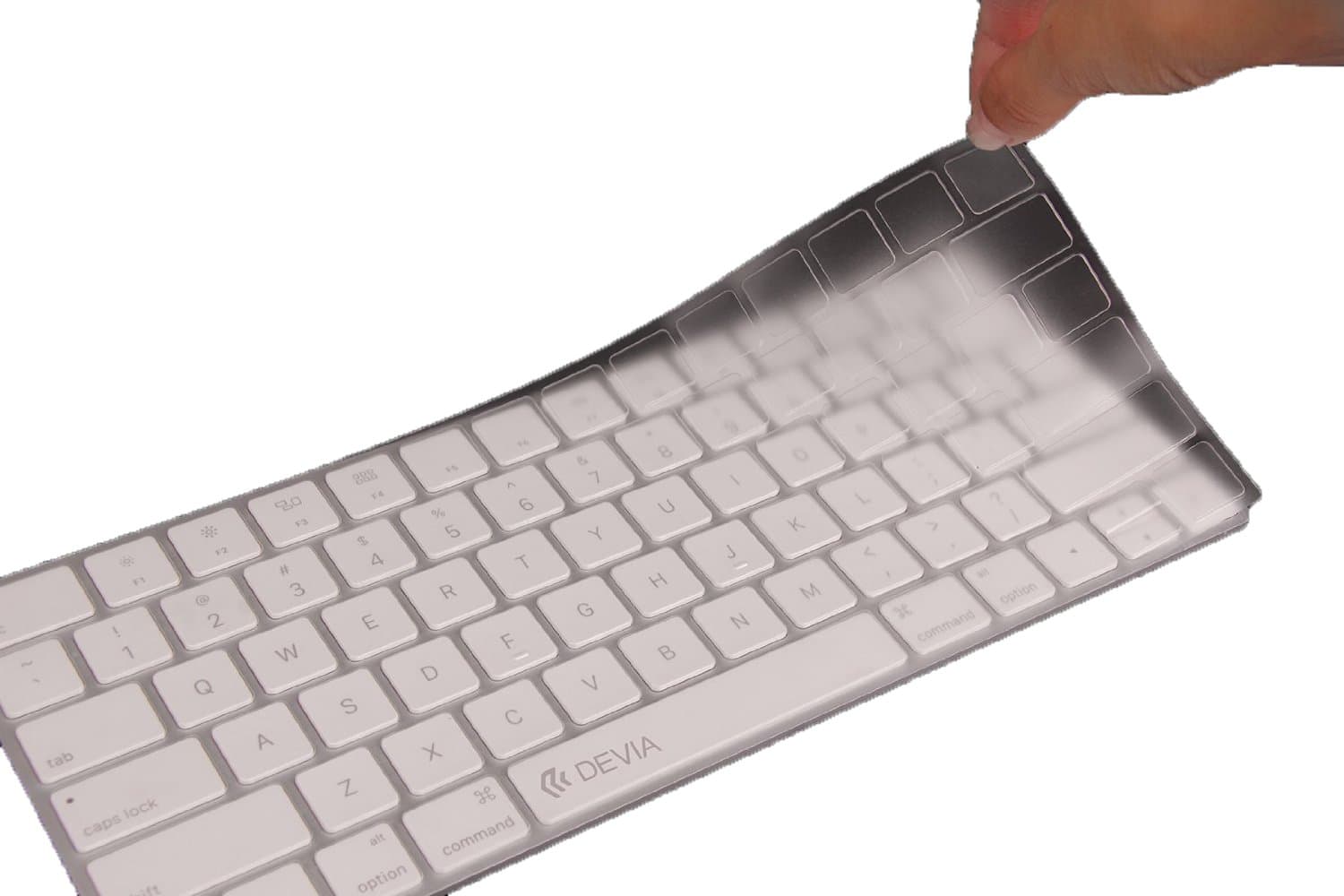 Силиконов протектор за Apple клавиатури - Devia iMac Keyboard Cover (US layout)