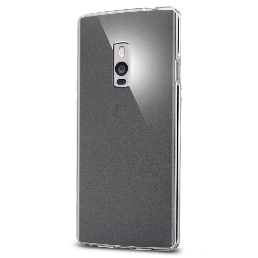 Тънък качествен термополиуретанов кейс за OnePlus 2 (прозрачен) - Spigen Liquid Crystal Case