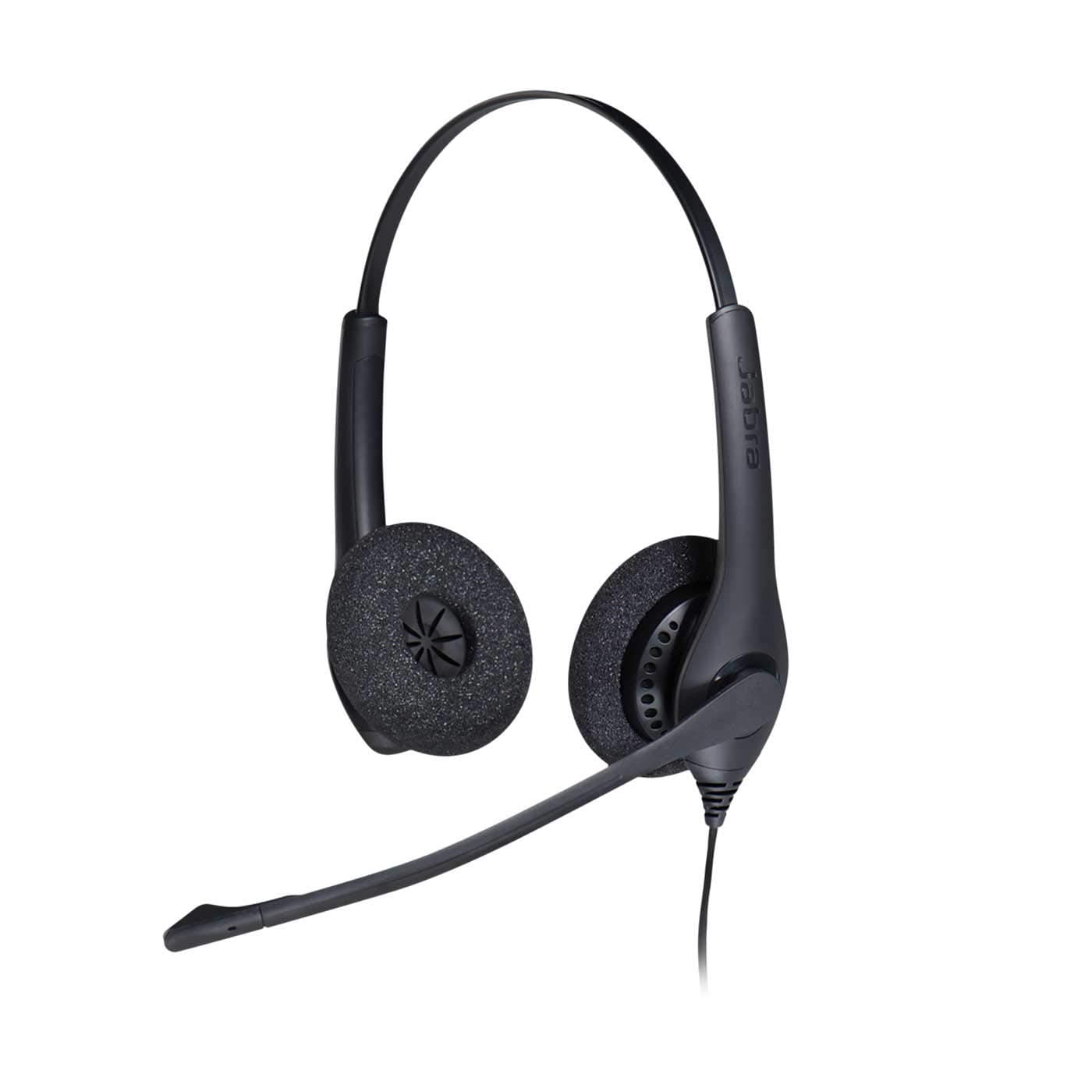 Слушалки Jabra BIZ 1500 Duo, микрофон, контролер за повиквания, QD жак, черни