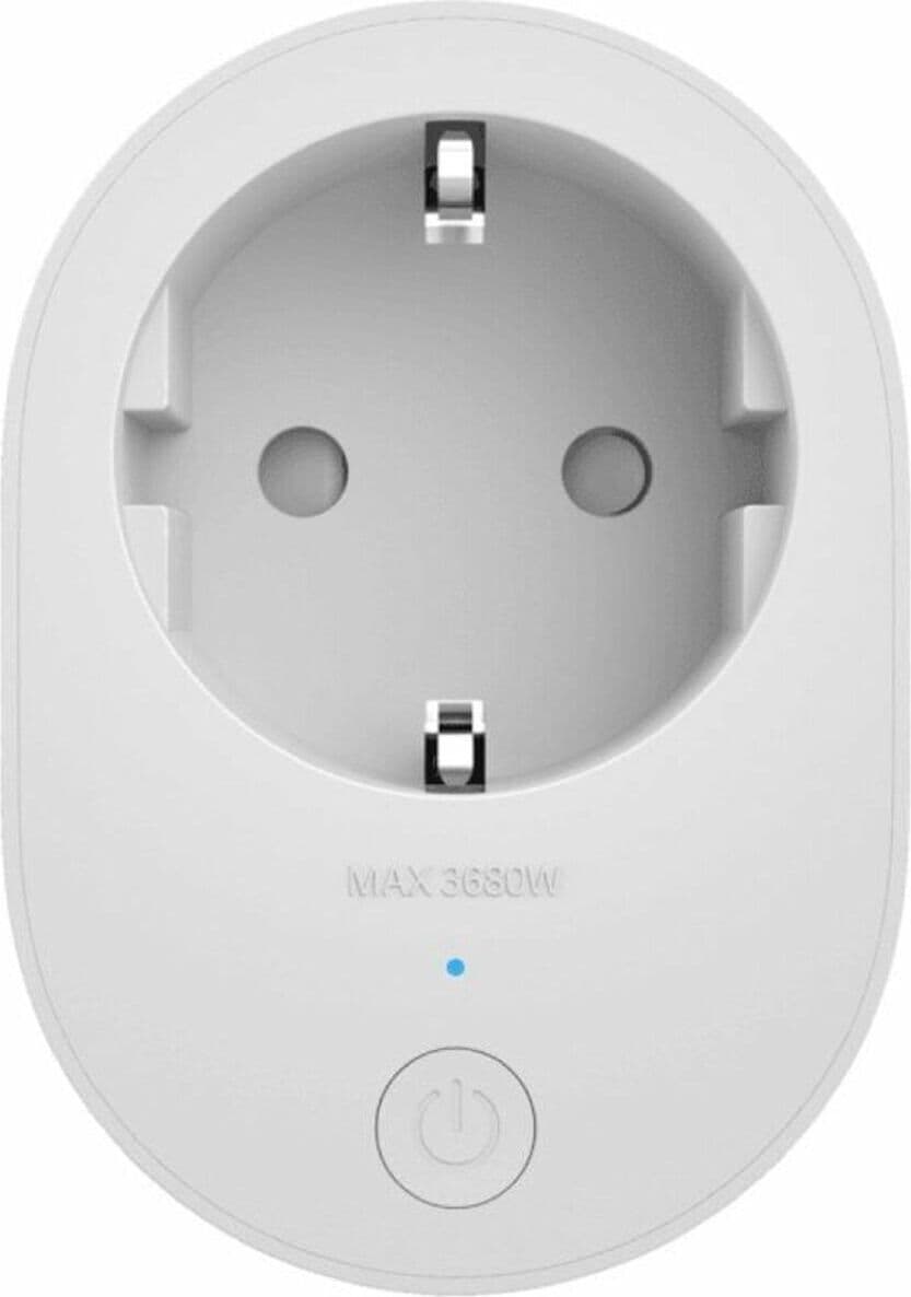 Xiaomi Mi Smart Plug 2 - Wi-Fi контакт за безжично управление на електроуреди (бял)