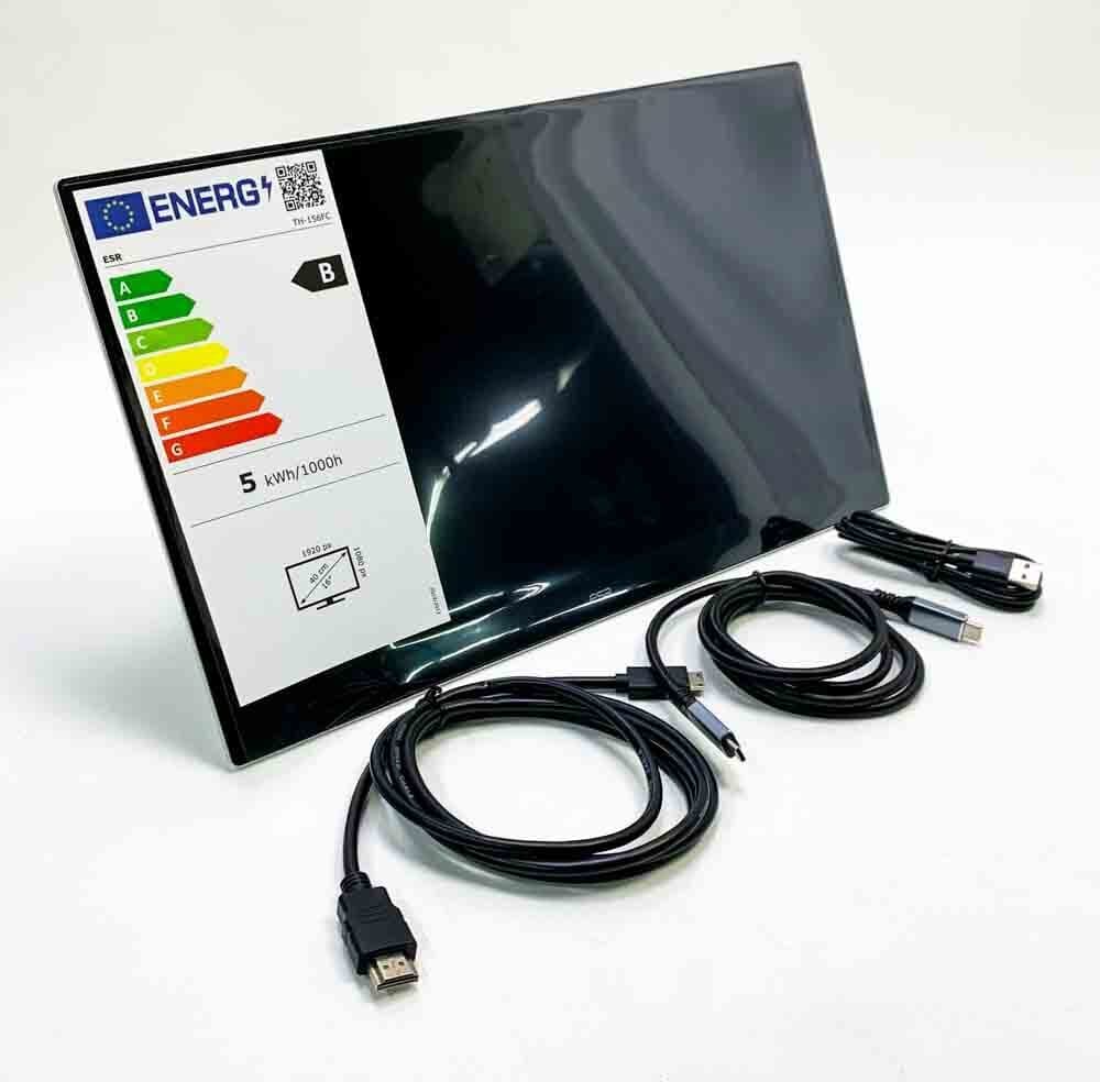 Портативен 15.6 инчов монитор с поддръжка на FullHD - ESR Kickstand Portable Monitor FullHD 15.6 inch (сребрист)