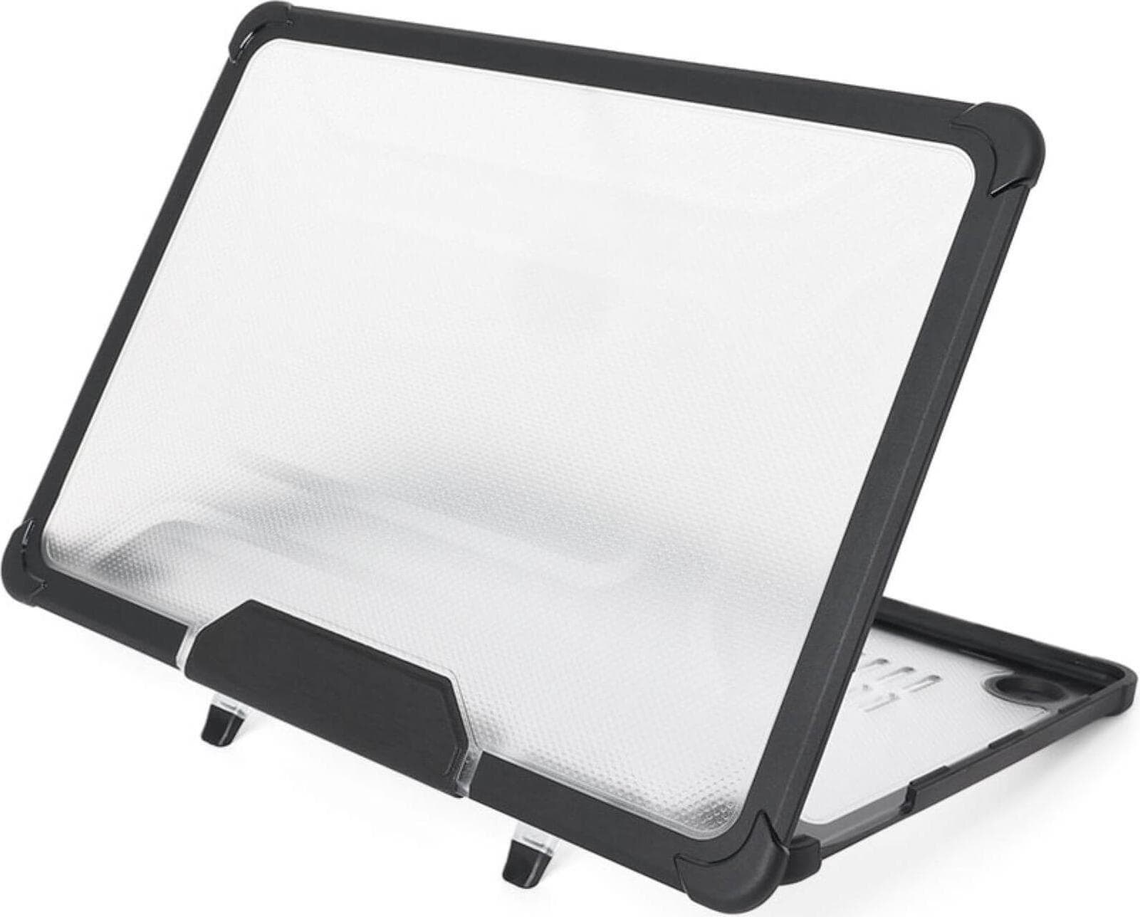 Honju FIT Kickstand Hybrid Case for MacBook Air 15 M3 (2024), MacBook Air 15 M2 (2023) (clear-black) (bulk)
