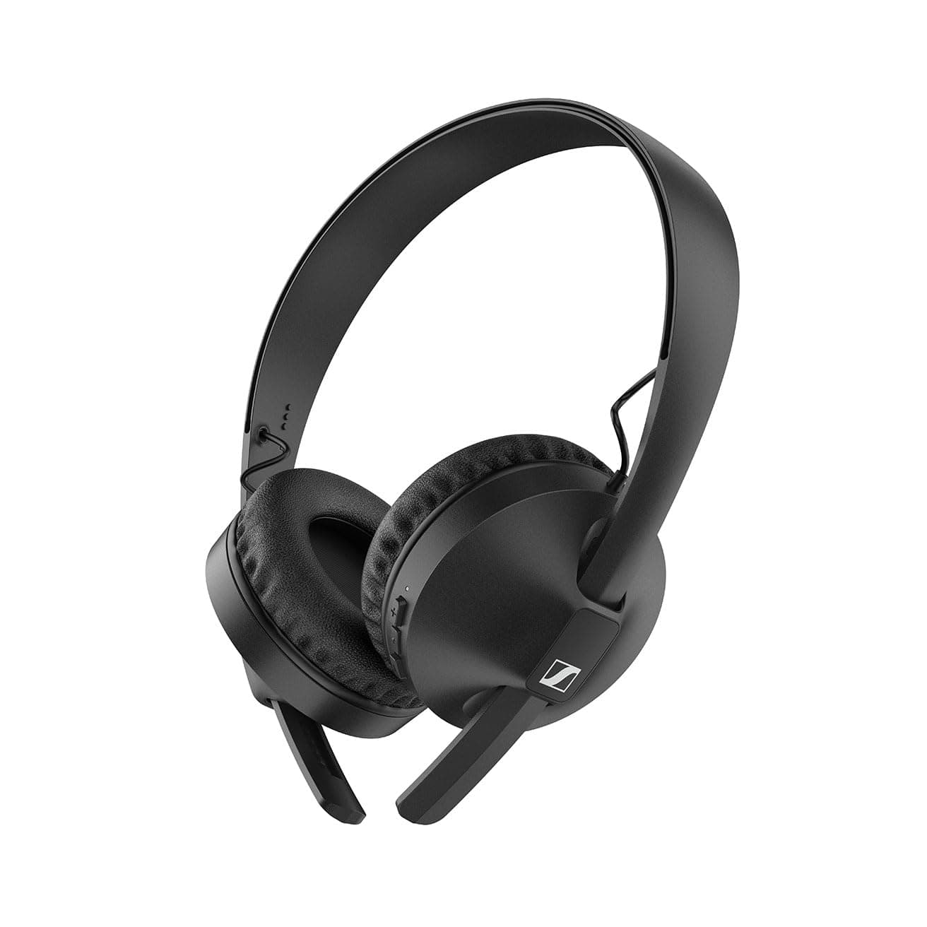 Слушалки Sennheiser HD 250BT, микрофон, безжични, Bluetooth, до 25 часа време на работа, черни