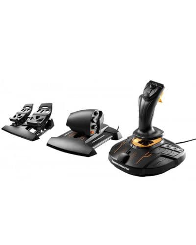Гейминг комплект Thrustmaster - T-16000M, черен