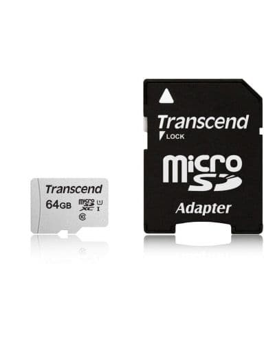 Карта памет Transcend - 64GB microSDXC UHS-I U1, Class10