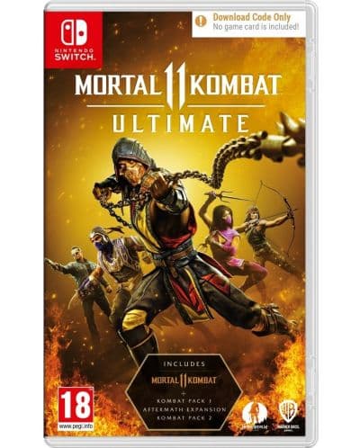 Mortal Kombat 11 Ultimate Edition (Nintendo Switch) - Код в кутия
