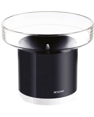 Смарт уред за измерване на валежи Netatmo, черен
