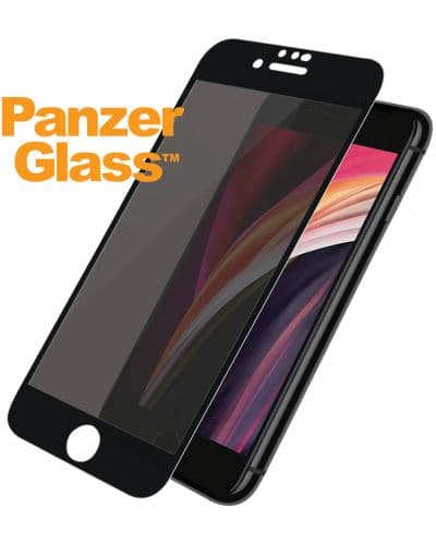 Стъклен протектор PanzerGlass - Privacy, iPhone SE 2020/7/8/6/6s/SE