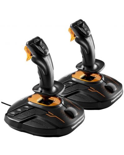 Джойстици Thrustmaster - T.16000M FCS SPACE SIM DUO, PC, черен