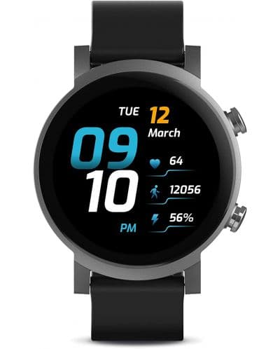 Смарт часовник Mobvoi - TicWatch E3, 44mm, 1.3", сив/черен