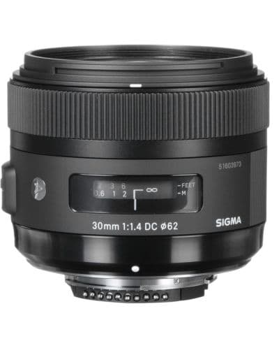 Обектив Sigma - 30mm, f/1.4 DC HSM ART, Nikon F-Mount
