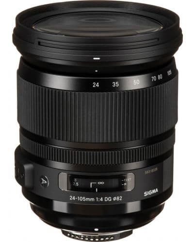 Обектив Sigma - 24-105mm, f/4 DG OS HSM ART, Nikon F-Mount