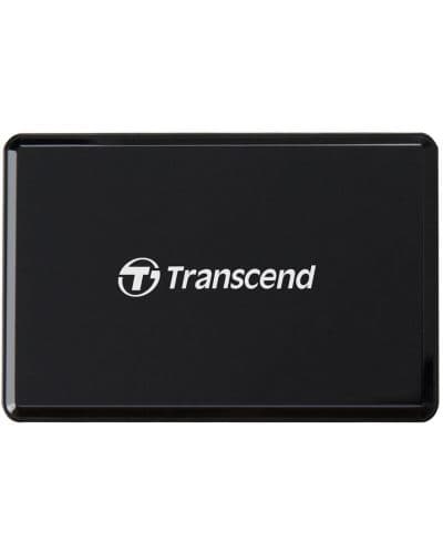 Четец за карти Transcend - RDF9, черен