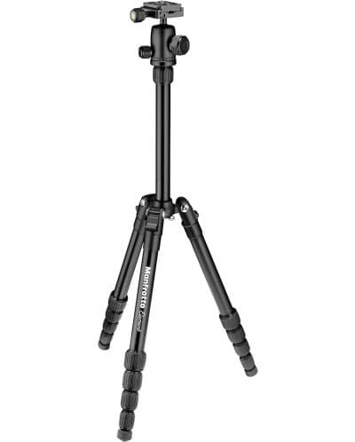 Статив Manfrotto - Elements Small Bl, 36-143cm, черен