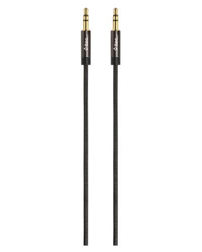 Кабел ttec - Stereo Premium Aux, 3.5 mm, 1 m, черен