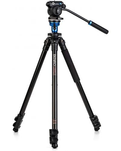 Видео статив Benro - A1573FS2PRO + S2PRO, черен