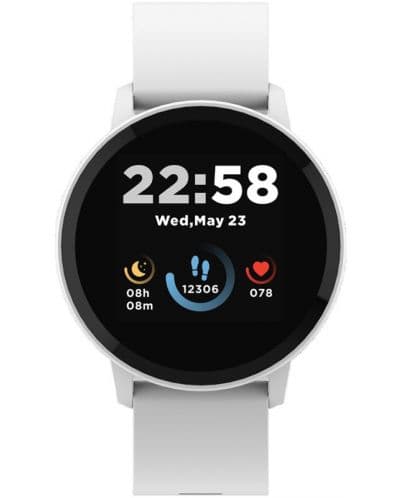 Смарт часовник Canyon - Lollypop CNS-SW63SW, 1.3", бял