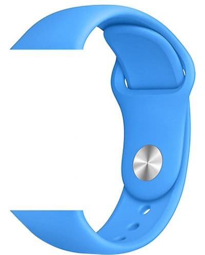 Каишка Trender - Silicone, Apple Watch, 44/45 mm, синя