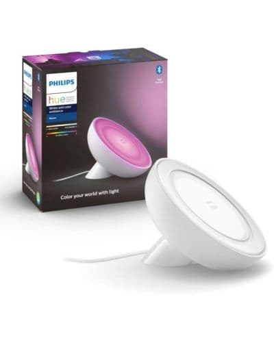 Настолна смарт лампа Philips - Hue Bloom, 7.1W, бяла