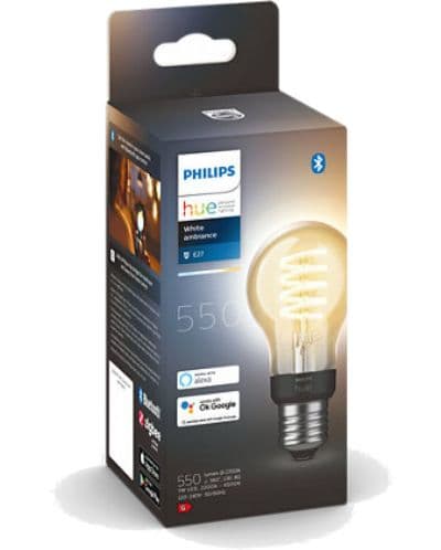 Смарт крушка Philips - Hue, 7W, E27, A60, dimmer